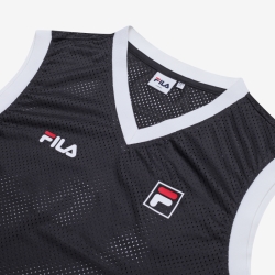 Fila Ruzufit B.B Logo Series less Color - Naisten Poolopaita - Mustat | FI-19060